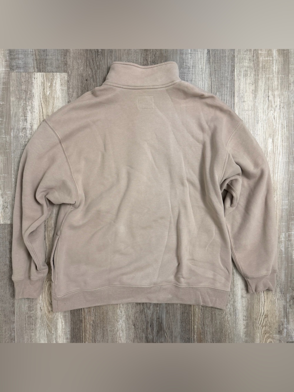 Abercrombie & Fitch Women’s Soft A&F Max Essentials Half-Zip Pullover-size Large - Picture 5 of 5